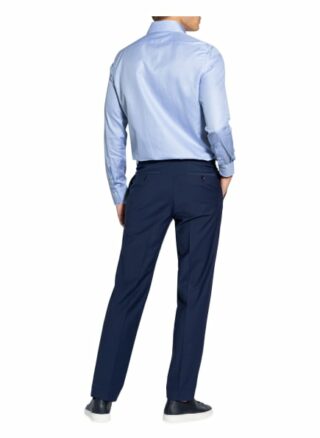 FINAMORE 1925 Napoli Business-Hemd Herren, Blau