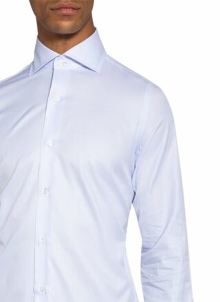 FINAMORE 1925 Napoli Business-Hemd Herren, Blau