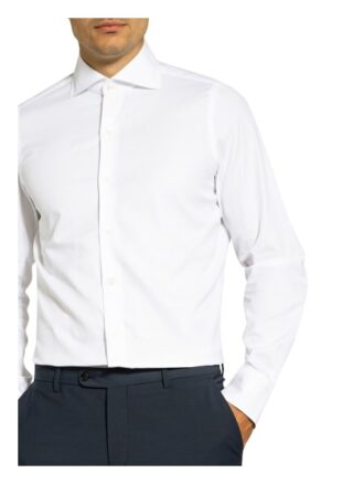 FINAMORE 1925 Napoli Business-Hemd Herren, Weiß