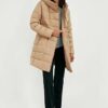 FINN-FLARE Steppmantel Damen, Beige