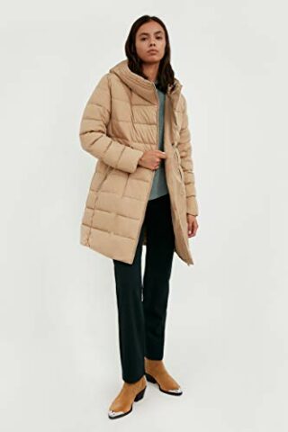 FINN-FLARE Steppmantel Damen, Beige