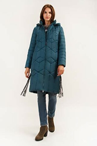 FINN-FLARE Steppmantel Damen, Blau