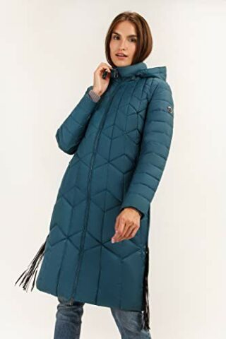 FINN-FLARE Steppmantel Damen, Blau