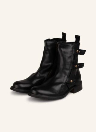 FIORENTINI + BAKER Boots Erna Biker Boots Damen, Schwarz