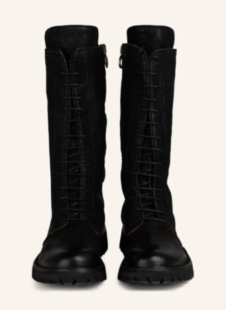 FIORENTINI + BAKER Egan Schnürstiefel Damen, Schwarz