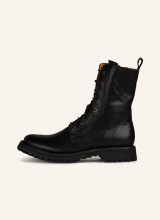 FIORENTINI + BAKER Egos Schnürboots Damen, Schwarz