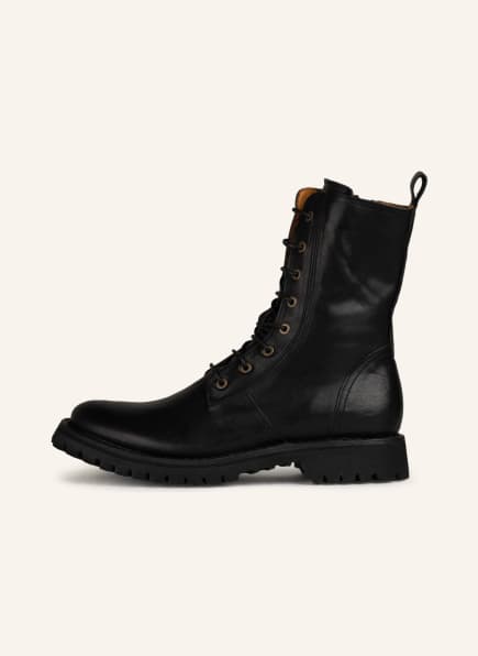 FIORENTINI + BAKER Egos Schnürboots Damen, Schwarz FIORENTINI + BAKER Egos Schnürboots Damen, Schwarz