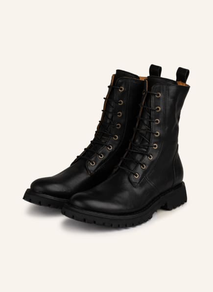 FIORENTINI + BAKER Egos Schnürboots Damen, Schwarz FIORENTINI + BAKER Egos Schnürboots Damen, Schwarz