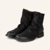 FIORENTINI + BAKER Elf Biker Boots Damen, Schwarz