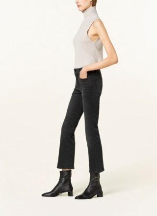 FRAME DENIM Le Crop Mini Boot Bootcut Jeans Damen, Grau