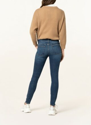 FRAME DENIM Le High Skinny Straight Leg Jeans Damen, Blau