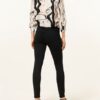 FRAME DENIM Le Skinny Skinny Jeans Damen, Schwarz