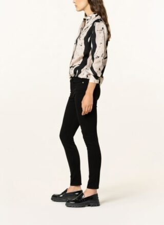 FRAME DENIM Le Skinny Skinny Jeans Damen, Schwarz