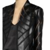 FRANK LYMAN Lyman Lederjacke Damen, Schwarz