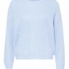 FTC CASHMERE Cashmere-Pullover Damen, Blau