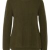 FTC CASHMERE Cashmere-Pullover Damen, Grün