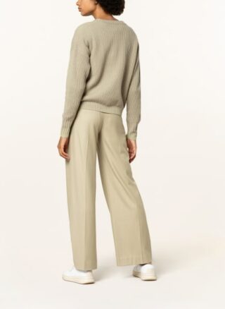 FTC CASHMERE Cashmere-Strickjacke Damen, Grün