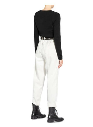 FTC CASHMERE Cashmere-Strickjacke Damen, Schwarz