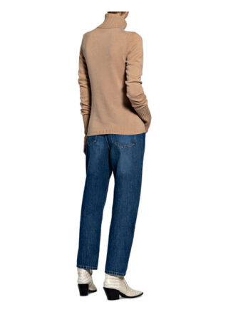 FTC CASHMERE Rollkragenpullover Damen, Beige