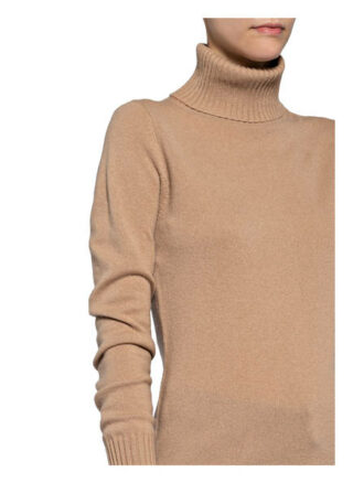 FTC CASHMERE Rollkragenpullover Damen, Beige