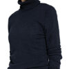 FTC CASHMERE Rollkragenpullover Damen, Blau