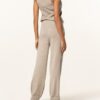 FTC CASHMERE Strickhose Damen, Beige