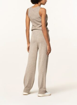 FTC CASHMERE Strickhose Damen, Beige
