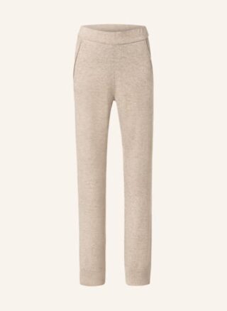FTC CASHMERE Strickhose Damen, Beige