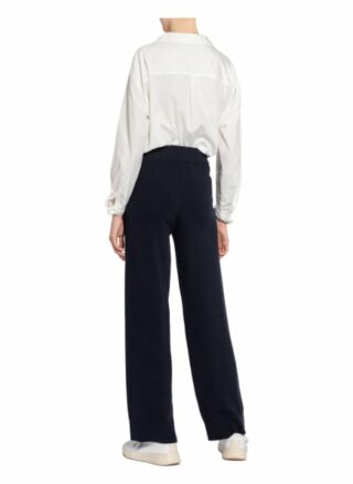 FTC CASHMERE Strickhose Damen, Blau