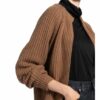 FTC CASHMERE Strickhülle Damen, Braun
