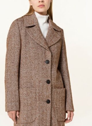FUCHS SCHMITT Wollmantel Damen, Braun
