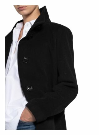 FUCHS SCHMITT Wollmantel Damen, Schwarz