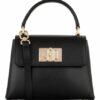 FURLA 1927 Mini Handtasche Damen, Schwarz