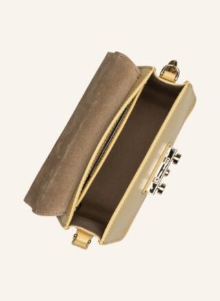 FURLA Metropolis Umhängetasche Damen, Gelb