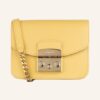 FURLA Metropolis Umhängetasche Damen, Gelb