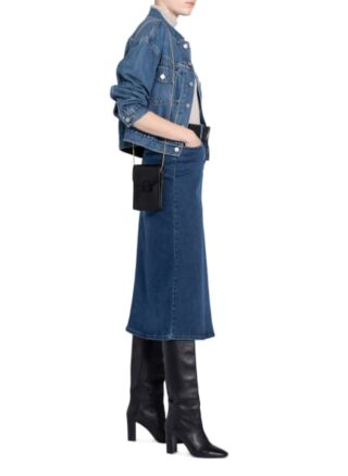 FURLA Metropolis Umhängetasche Damen, Schwarz
