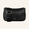 FURLA Moon Small Umhängetasche Damen, Schwarz