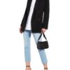 FURLA Moon Small Umhängetasche Damen, Schwarz