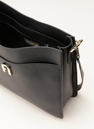 FURLA Sofia M Hobo-Bag Damen, Schwarz