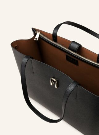 FURLA Sofia Shopper Damen, Schwarz