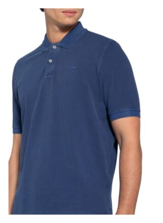 FYNCH-HATTON Pique-Poloshirt Herren, Blau