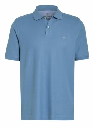 FYNCH-HATTON Pique-Poloshirt Herren, Blau