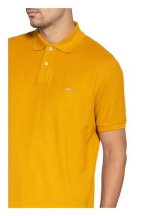 FYNCH-HATTON Piqué-Poloshirt Herren, Gelb