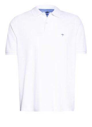 FYNCH-HATTON Pique-Poloshirt Herren, Weiß