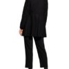 Fay Virginia Wollmantel Damen, Schwarz