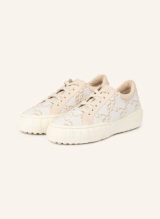 Fendi Karligraph Plateau-Sneaker Damen, Weiß