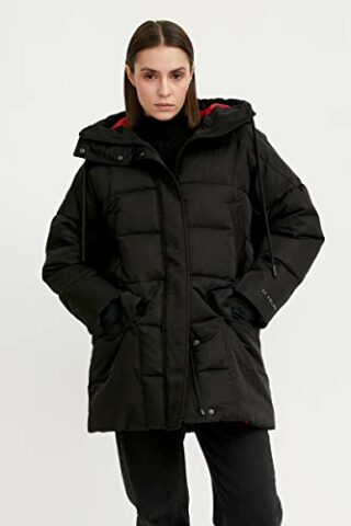 FiNN FLARE Steppjacke Damen, Schwarz
