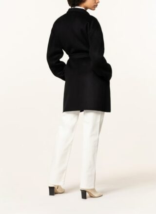 Filippa K Edina Wollmantel Damen, Schwarz