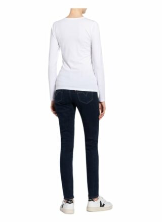 Filippa K Longsleeve Damen, Weiß