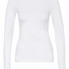 Filippa K Longsleeve Damen, Weiß